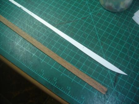 07-18 Garboard plank 10mm and template 2 small.JPG