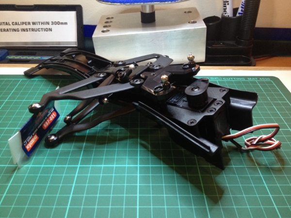 Adding steering bits.JPG