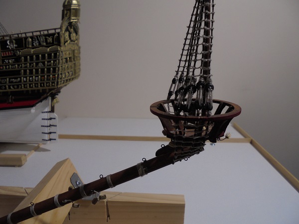 264. Ratlines on Bowsprit mast Jan 2019.JPG