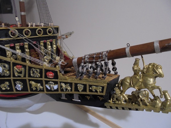 266. Bowsprit catharping and Ratlines Jan 2019.JPG