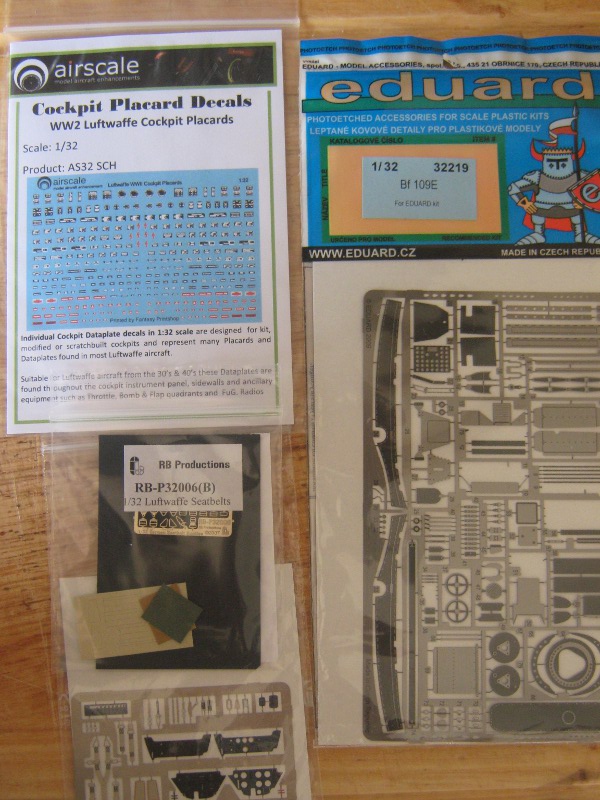 bf109 add on parts.JPG