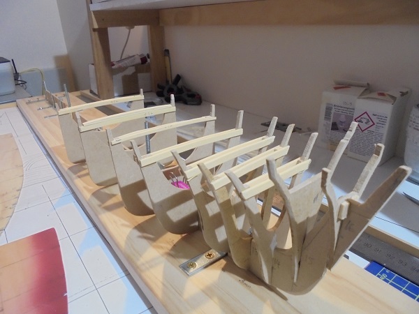 14. Foreward Rib Frames trial fitted.JPG
