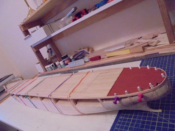 116. 1st guide plank installed. June 2021.JPG