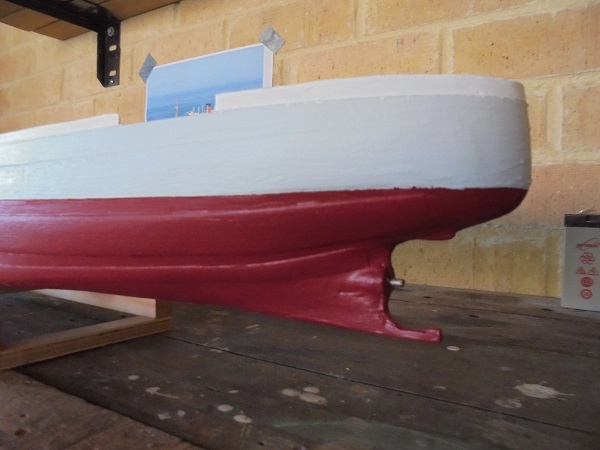 153. Hull plating and paint complete.JPG