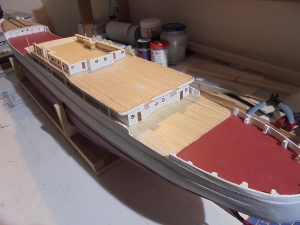 167. Officer's accom. bulkheads. May 22.JPG