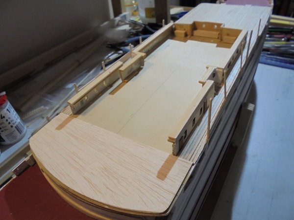 169. Officer's accom. bulkheads. May 22.JPG