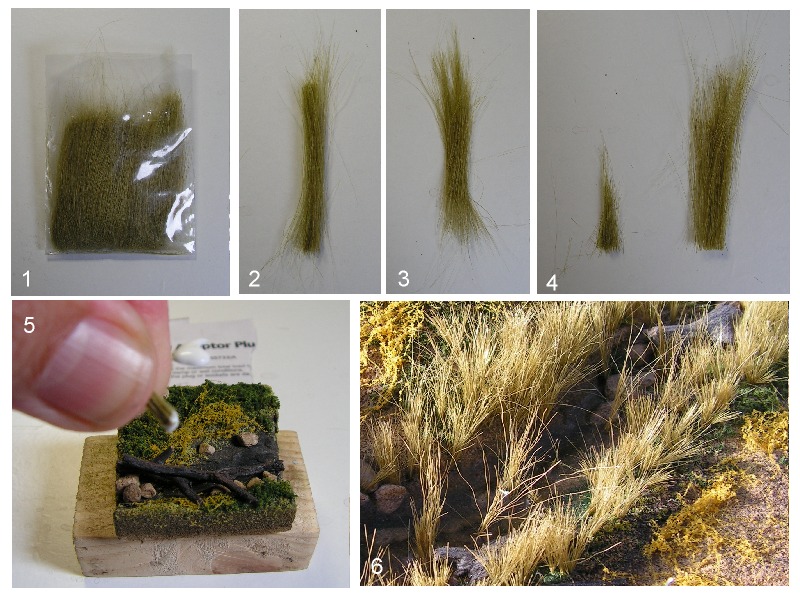Applying grass clumps to base Pic.JPG