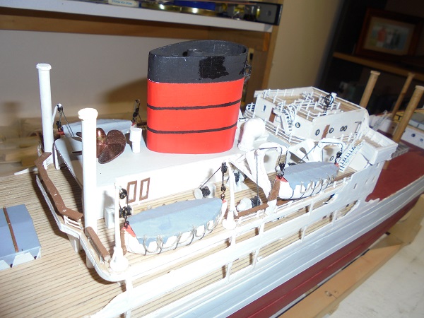 231. Handrails made and  fitted to Boatdeck Feb 2025.JPG