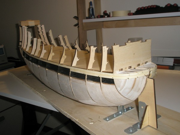 start of hull planking.4.JPG