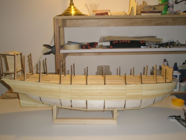 4.Planking. Hull side view.JPG