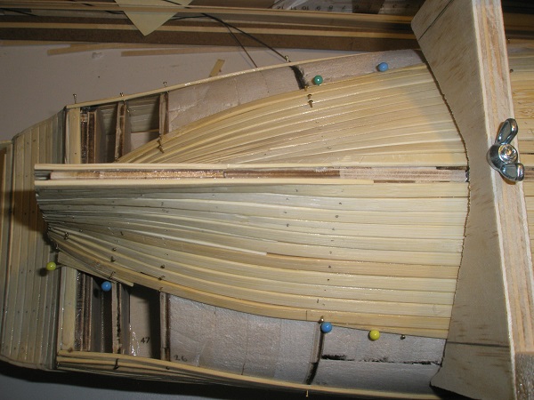 8.Planking,stern keel view above.JPG