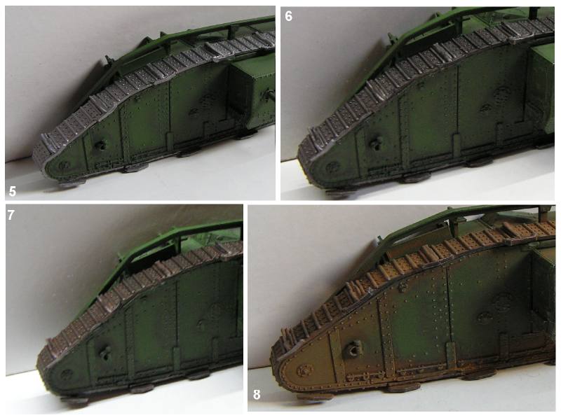 MkIV Tank Painting and Weathering 2 pic.JPG