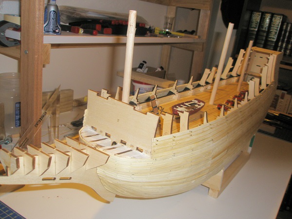 10.upper hull planking. bow. 12 Oct 2014.JPG