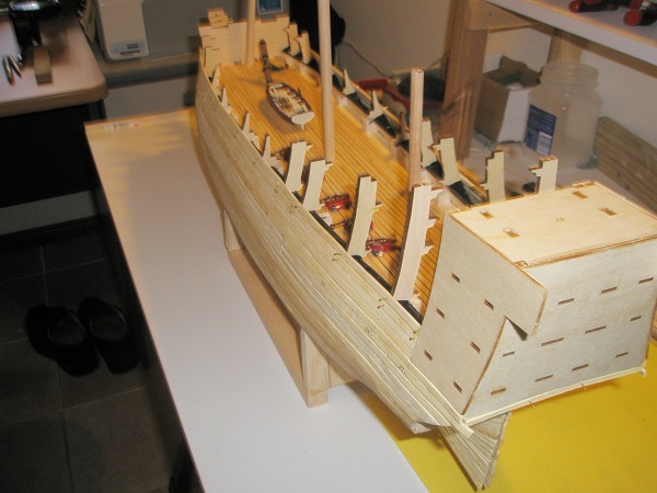 11.upper hull planking. stern,12 Oct 2014.JPG