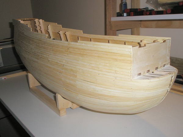 20. start sanding bottom. 9 Nov 2014.JPG