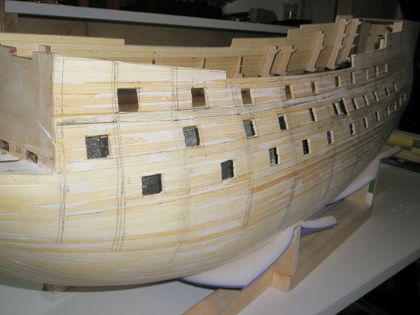 44. portside gunports complete.JPG
