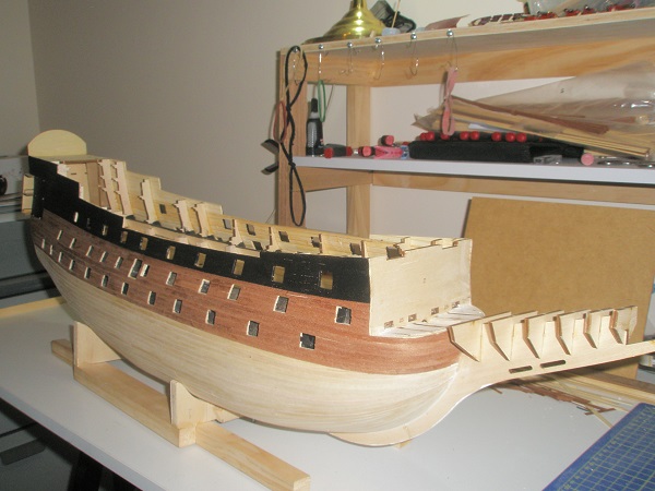 75. prow & keel fitted 15-3-2015.JPG