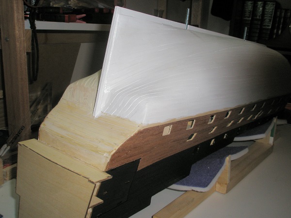 76. sternpost fitted 15-3-2015.JPG