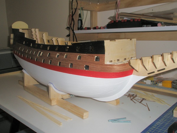 79. hull painted to issue 39&40 22-3-2015.JPG