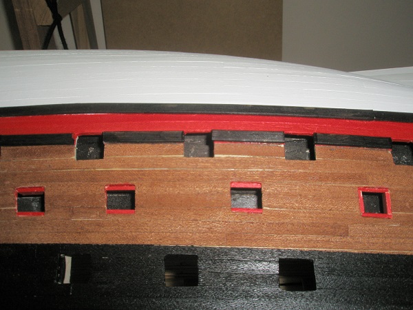 83. fitting gunport linings 24-3-2015.JPG