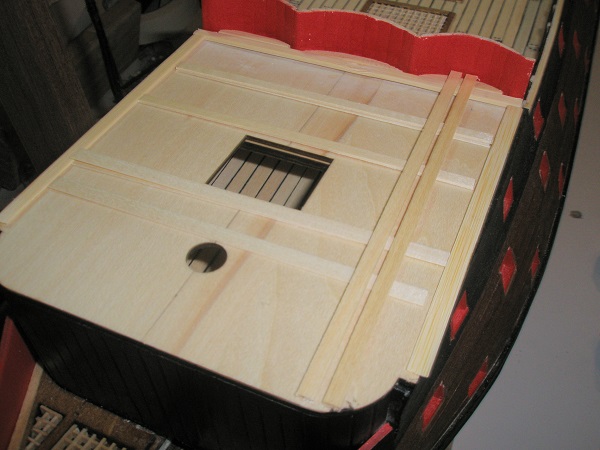 131. Elevating rear edge of Forward deck.JPG