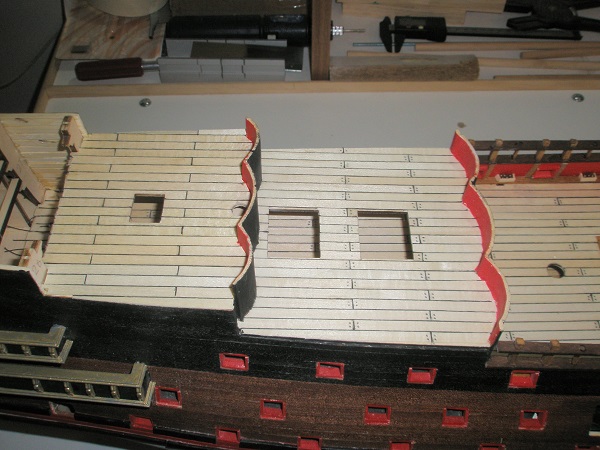 142. Poop & Quarter deck planking.JPG
