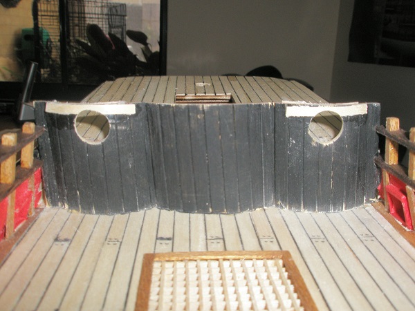 148. F'wd deck gunport holes.JPG