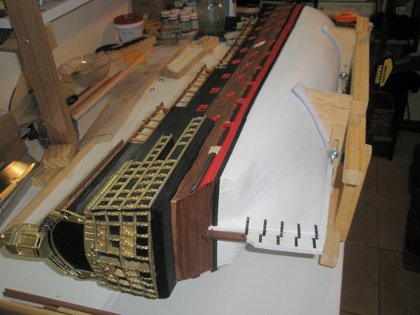 160. Rudder installed 8-11-2015.JPG