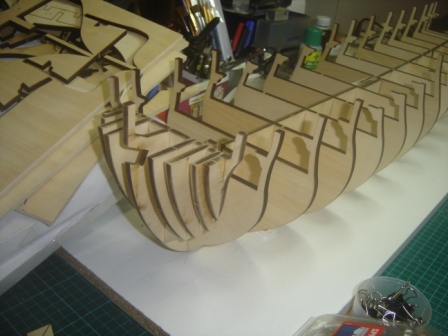 01-04 Front view with formers fitted small.JPG